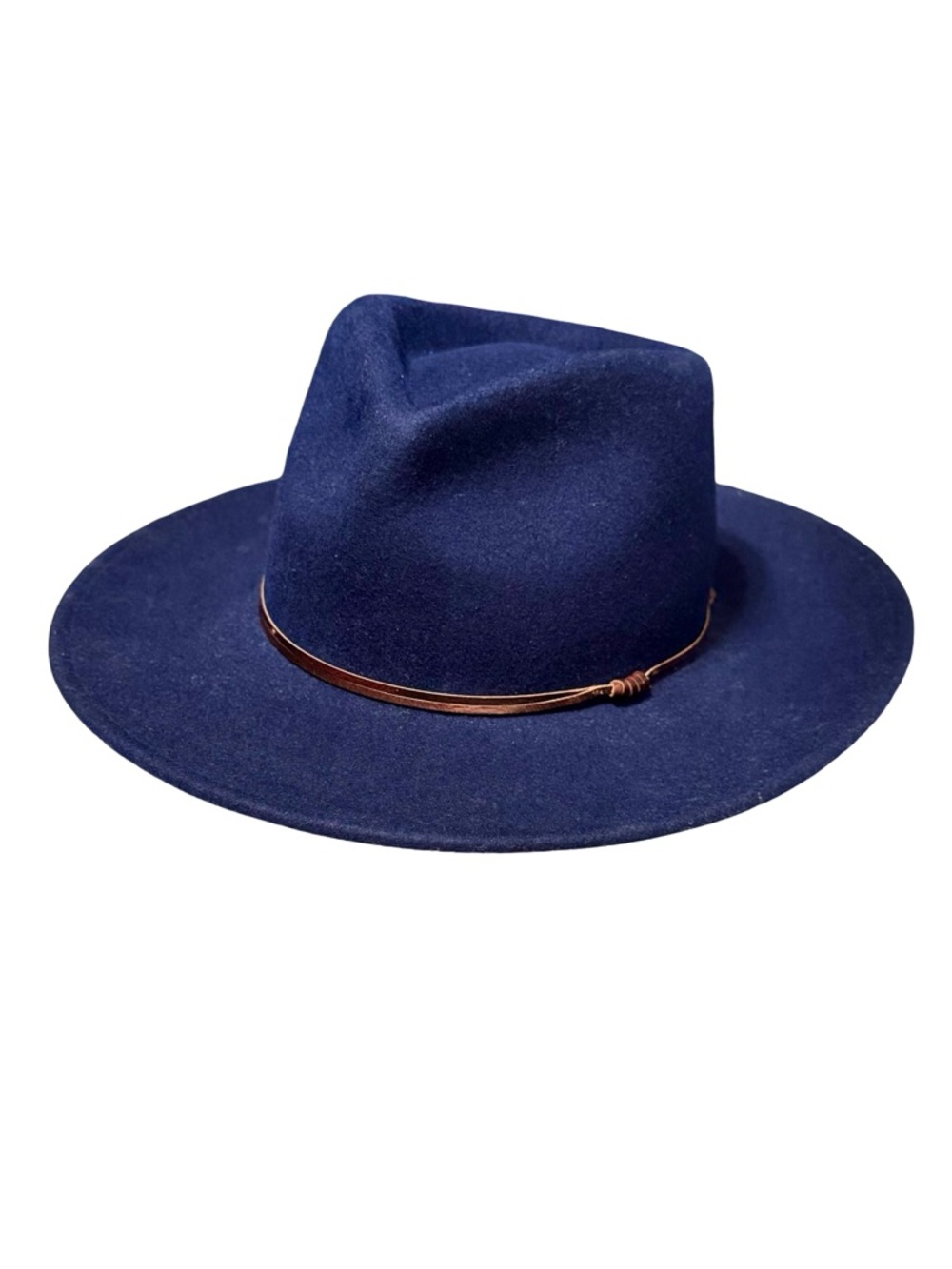 Wyeth | Anthropologie London Navy Western Boho 100% Wool Women’s Hat